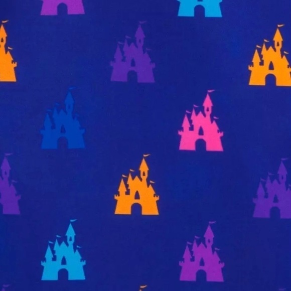 Fantasyland Castle Sequin - Purple & Silver Loungefly - Picture 3 of 5